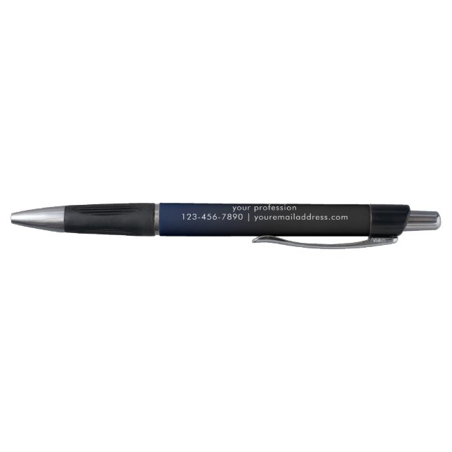 Blue Modern Monogram Business Promotional Gift (Bottom)