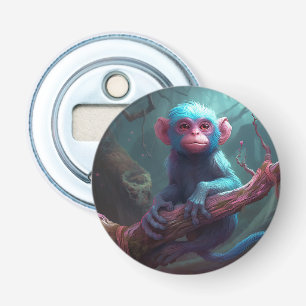 Blue Monkey Bottle Opener