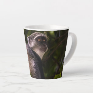 Blue monkey, Zanzibar Latte Mug