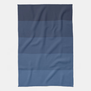 Blue Monochromatic Tea Towel