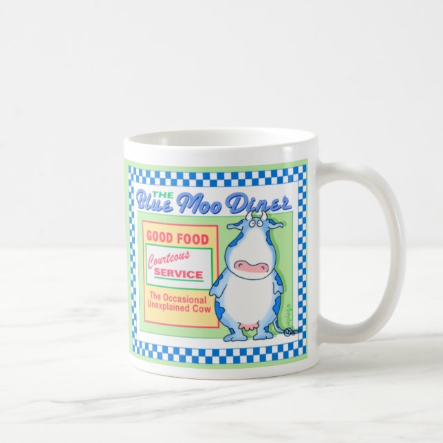 BLUE MOO DINER Boynton Coffee Mug (Right)