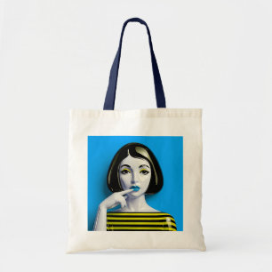Blue Mood Muse Tote Bag