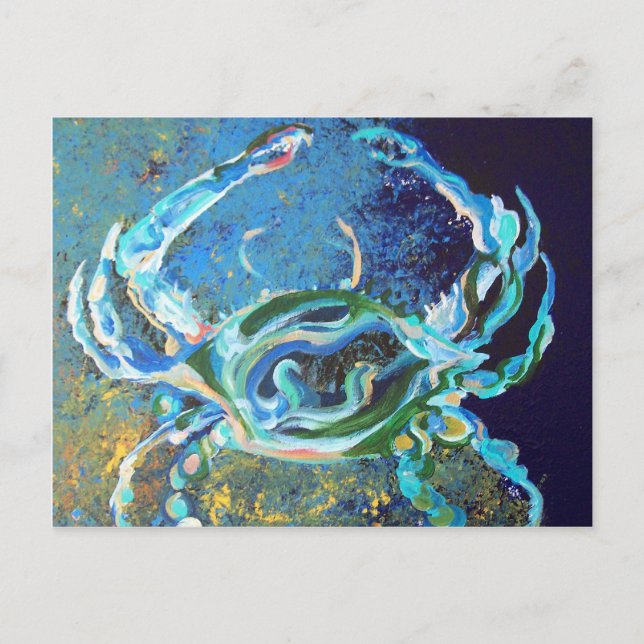 Blue Moods Postcard (Front)