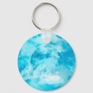 BLUE MOON ARTISTIC NIGHT SKY KEY RING