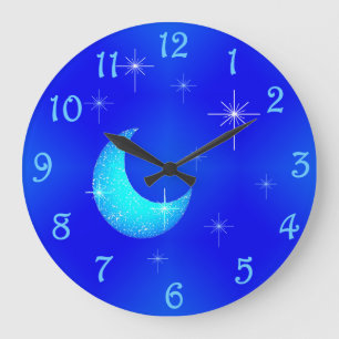Blue Moon Clock