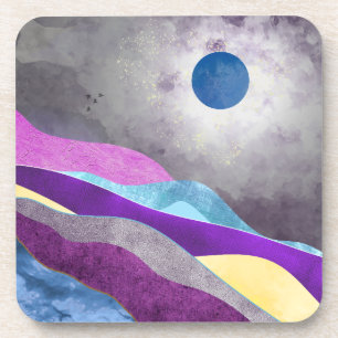 Blue Moon Coaster