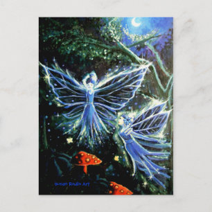 Blue Moon Faeries - Postcard