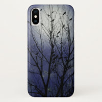 Blue Moon Glow Night Of Crows