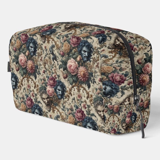 Blue Moon Grimoire – Gothic Victorian Dopp Kit (Right Corner)