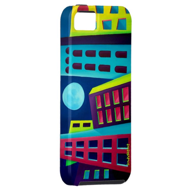 Blue Moon iPhone 5 Case (Back/Right)