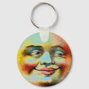Blue Moon Key Ring