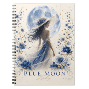 Blue Moon Lady Light Version Premium Notebook
