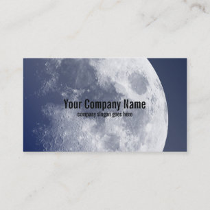 Blue Moon Lunar Business Cards