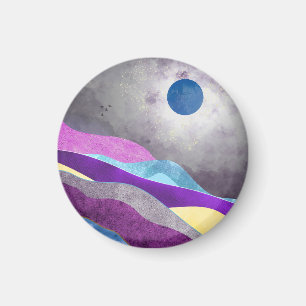 Blue Moon Magnet