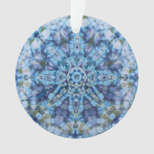 Blue Moon Mandala Ornament