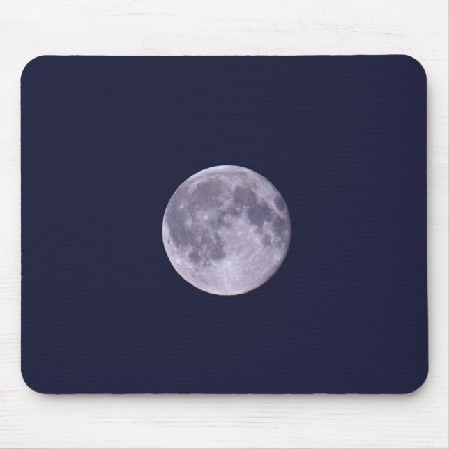 Blue Moon Mouse Mat (Front)