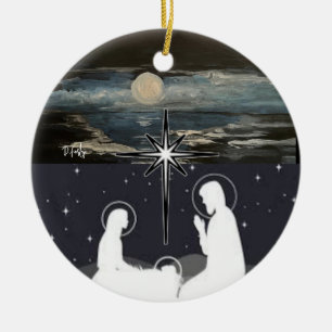 Blue Moon Nativity ornament