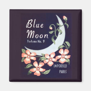Blue Moon No. 9 Parisian Parfum Vintage Magnet