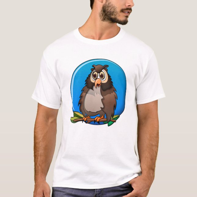 Blue Moon Owl T-Shirt (Front)