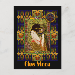 Blue Moon Postcard