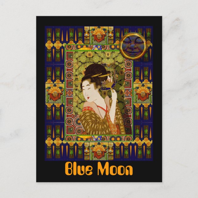 Blue Moon Postcard (Front)