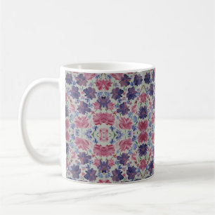 Blue Moon Rose Floral Coffee Mug