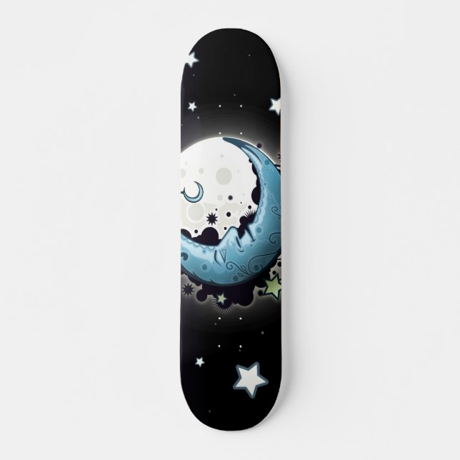 Blue Moon Skateboard (Front)