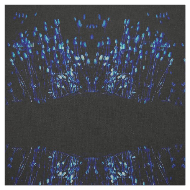 Blue Moon Thistle Fabric (Swatch)