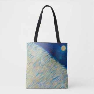 Blue Moon Tote, Shoulder Tote Bag