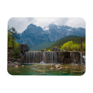 Blue Moon Valley Jade Dragon Snow Mountain Magnet