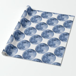 blue moon wrapping paper
