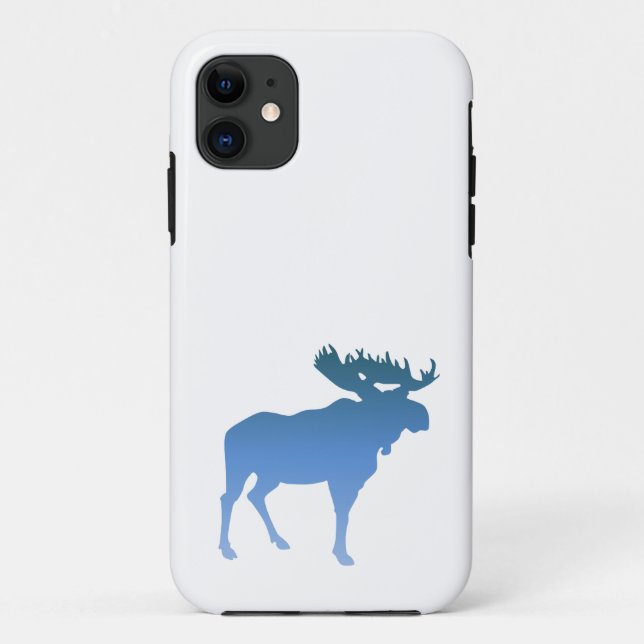 Blue Moose Iphone Cover (Back)