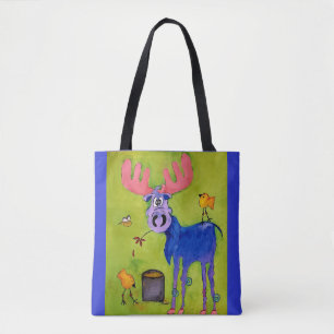 Blue Moose Lunch Tote Bag