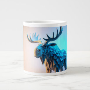 Blue Moose Majesty Large Coffee Mug