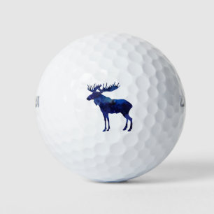 Blue Moose Silhouette Golf Balls