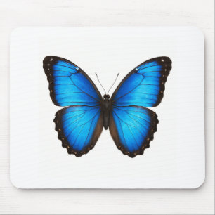 Blue Morpho Brilliance Mouse Mat