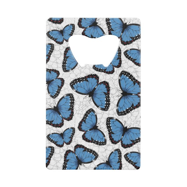 Blue morpho butterflies (Front)