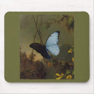 Blue Morpho Butterfly 1865 Spring Personalise Art Mouse Mat