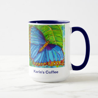 Blue Morpho Butterfly Mug