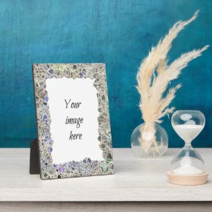Blue Mosaic Frame
