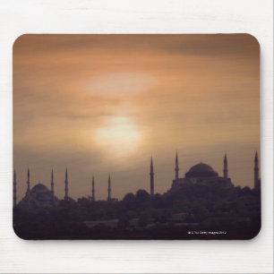 Blue Mosque and Hagia Sophia Turkey, Istanbul Mouse Mat