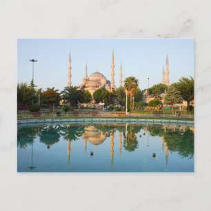 Blue Mosque at Dawn Postcard