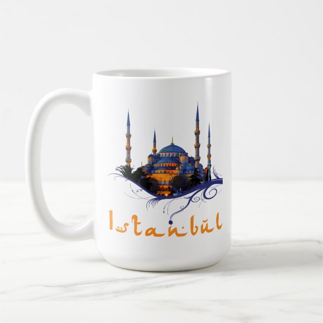 Blue Mosque Istanbul Coffee Mug (Left)