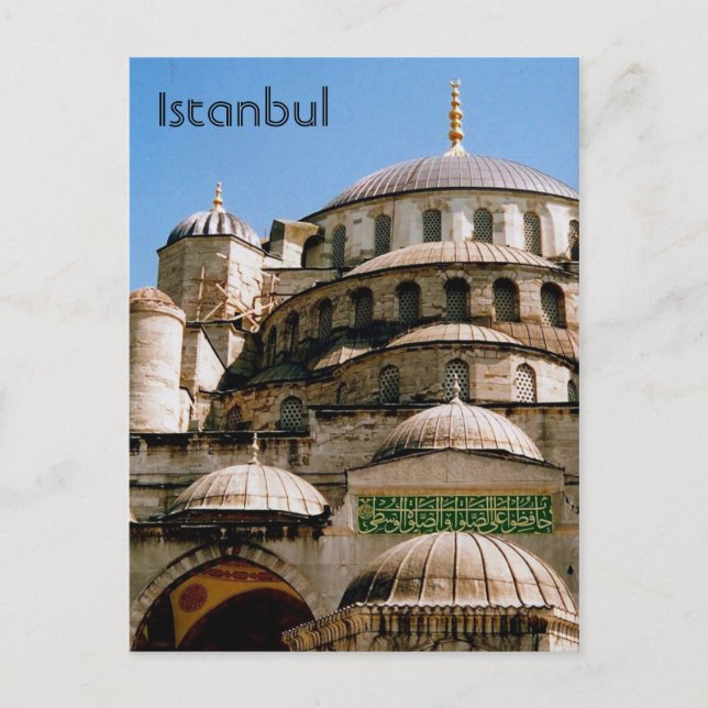 blue mosque istanbul postcard (Front)