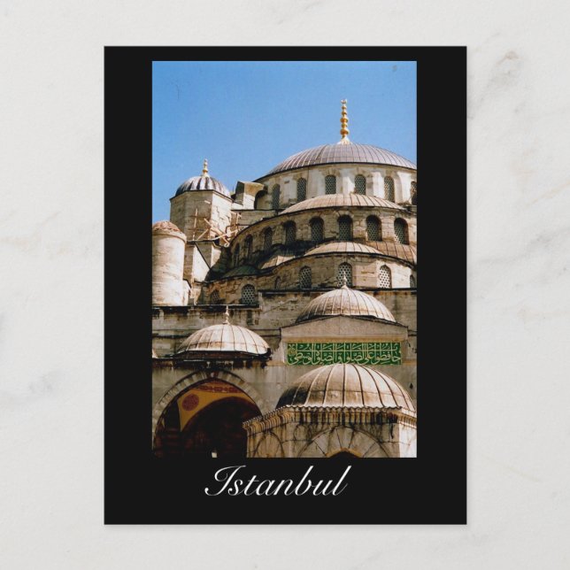 blue mosque istanbul postcard (Front)