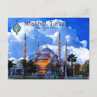 Blue Mosque- Istanbul Postcard