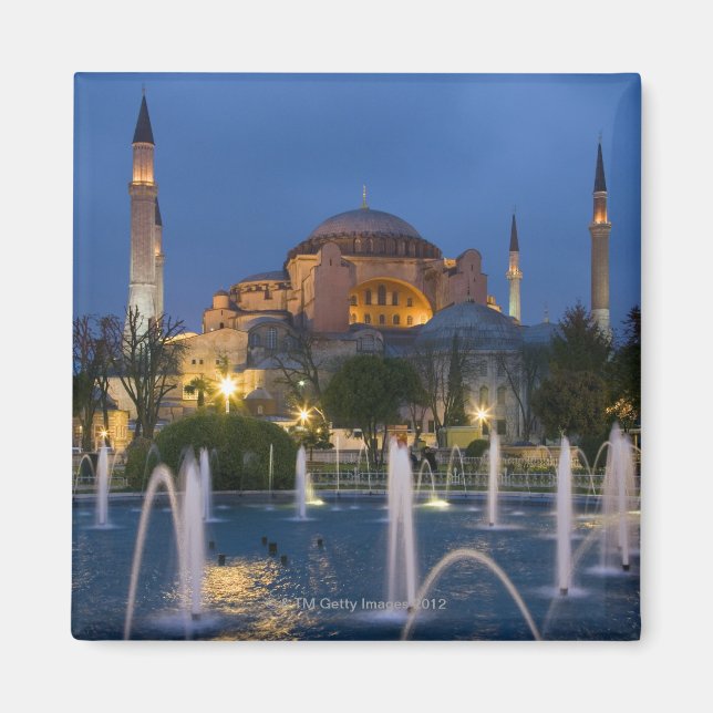 Blue mosque, Istanbul, Turkey Magnet (Front)