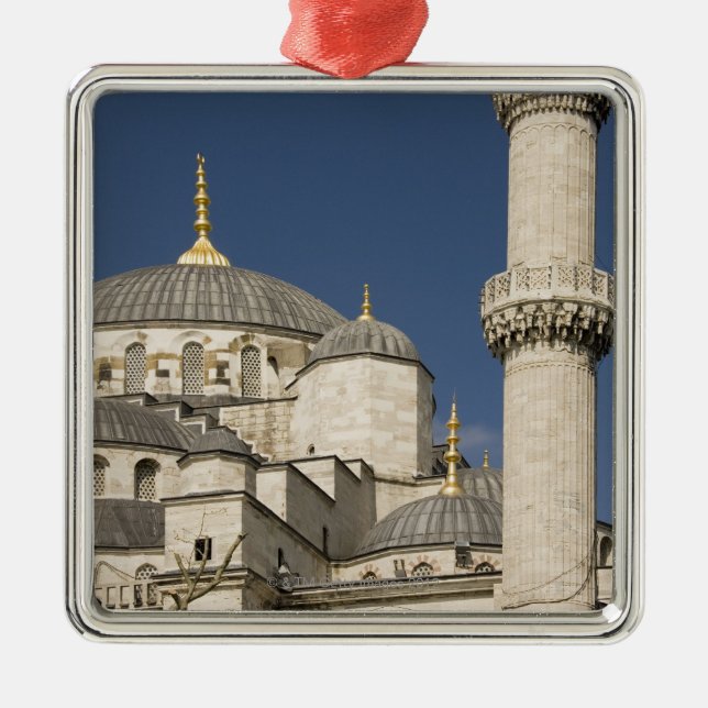 Blue Mosque, Istanbul, Turkey Metal Tree Decoration (Front)