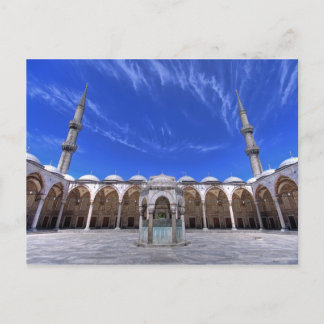 Blue Mosque, Istanbul, Turkey Postcard