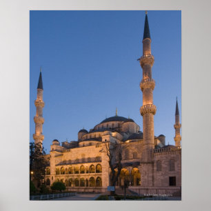 Blue Mosque, Sultanhamet Area, Istanbul, Turkey 2 Poster